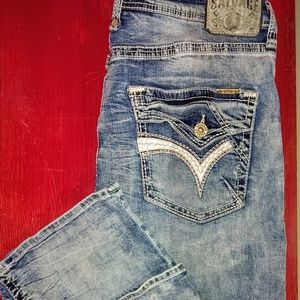 Mens Salvage Mayham boot cut jeans